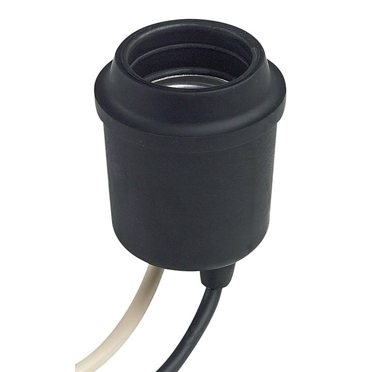 Cooper 00124-00D Leviton Plastic Medium Base Single Circuit Socket 1/Pack