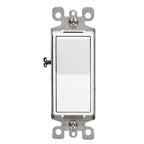 Leviton 05604-2WS 15 amps Four Pole 4-Way / Rocker AC Quiet Switch White 1/Pack