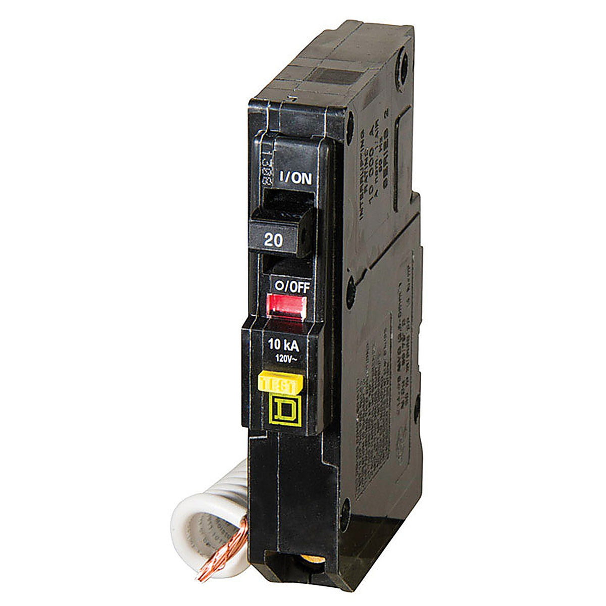 Square D QO120GFICP QO 20 amps Plug In Single Pole Circuit Breaker