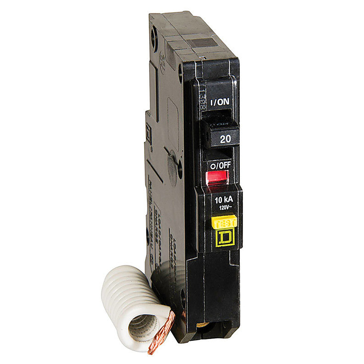 Square D QO120GFICP QO 20 amps Plug In Single Pole Circuit Breaker