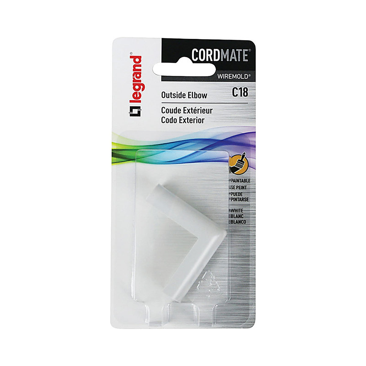 Cordmate C18 Outside Elbow 1/Pack