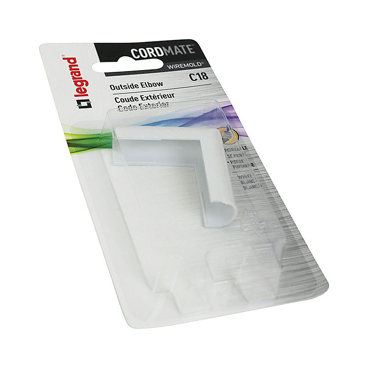 Cordmate C18 Outside Elbow 1/Pack