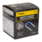 King Innovation 70112 9/16 in. W Steel Insulated Staple 100/Pack