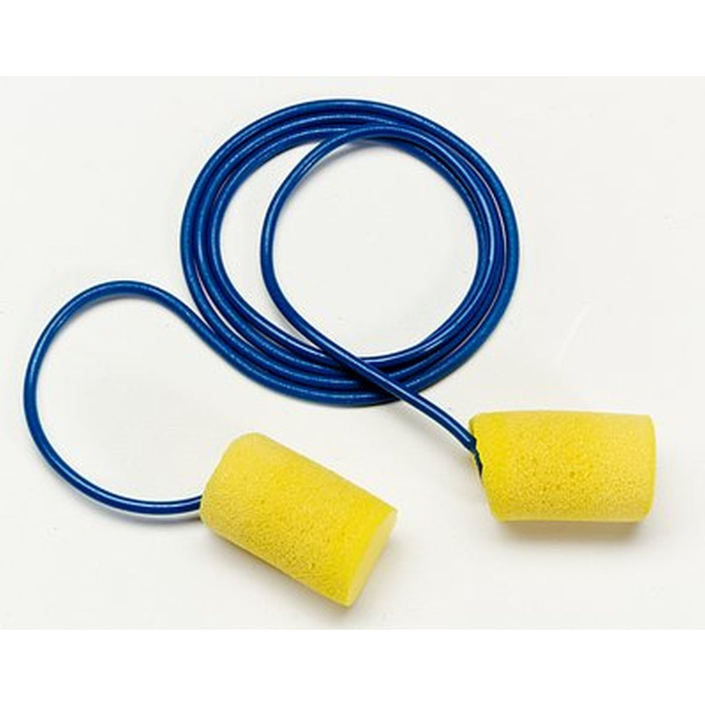 3M 311-1101 E-A-R Classic Earplugs 311-1101, Corded, Poly Bag 70071514940