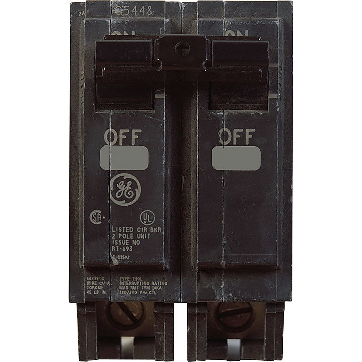 GE THQL2150 Q-Line 50 amps Standard 2-Pole Circuit Breaker
