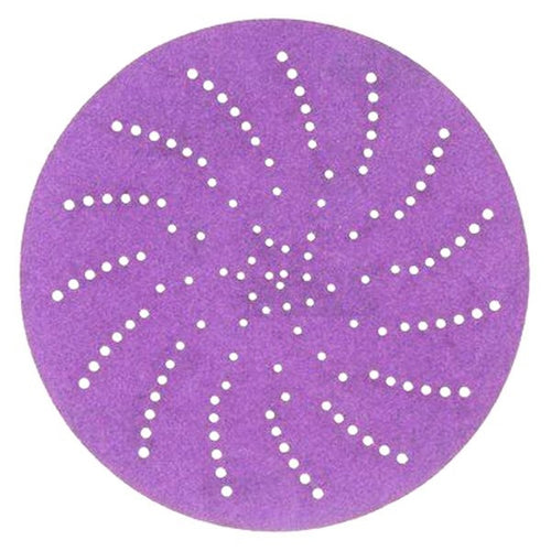 3M 31473 Cubitron II Hookit Clean Sanding Abrasive Disc, 5 in, 320+ grade 60455091060