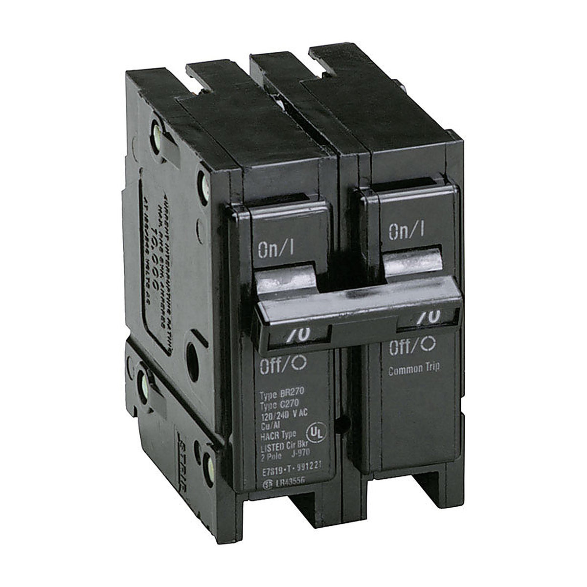 Cutler-Hammer BR270 HomeLine 70 amps Plug In 2-Pole Circuit Breaker