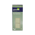 Leviton 05634-0IS 15 amps Single Pole Combination AC Quiet Switch Ivory 1/Pack
