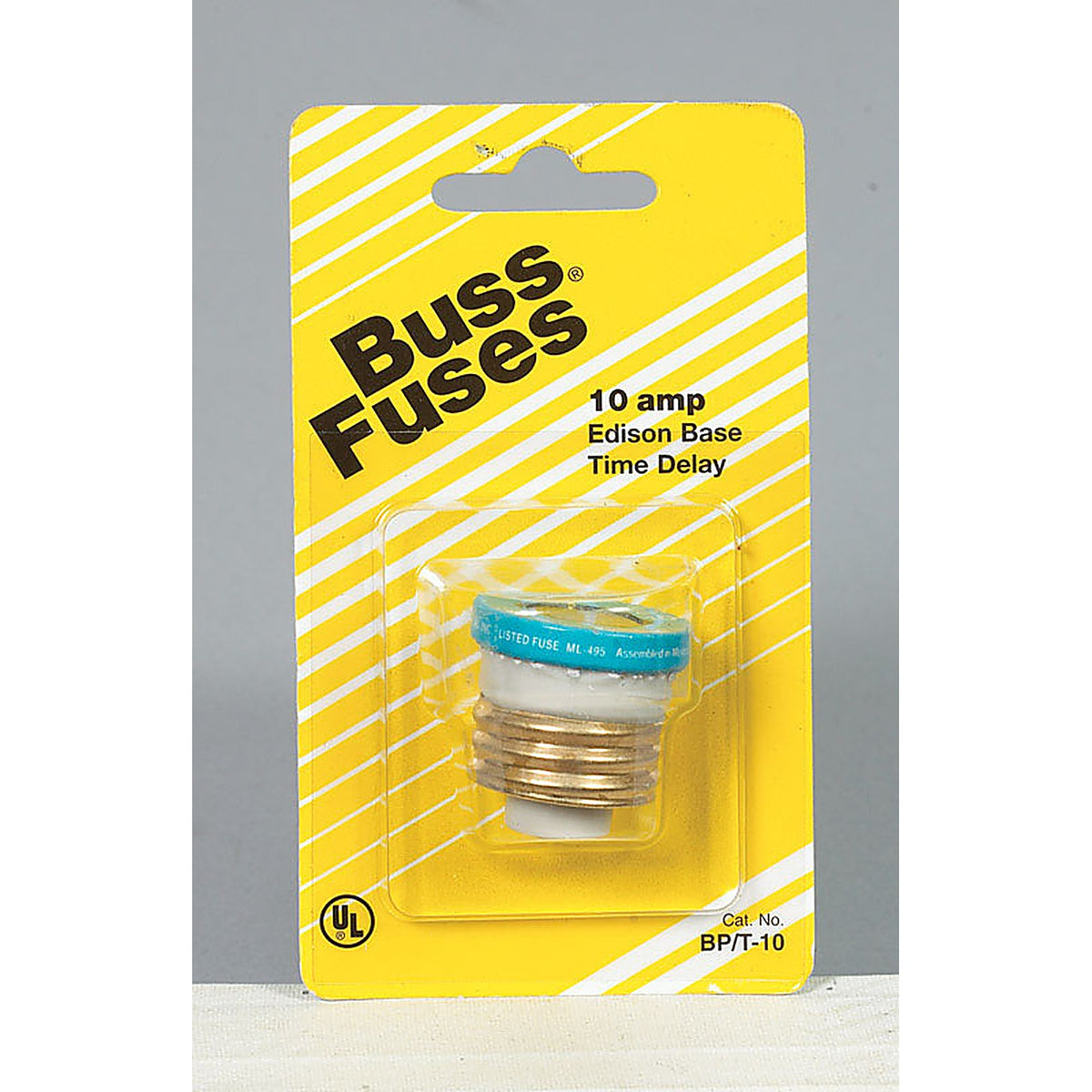 Bussmann BP/T-10 10 amps Time Delay Plug Fuse 1/Pack