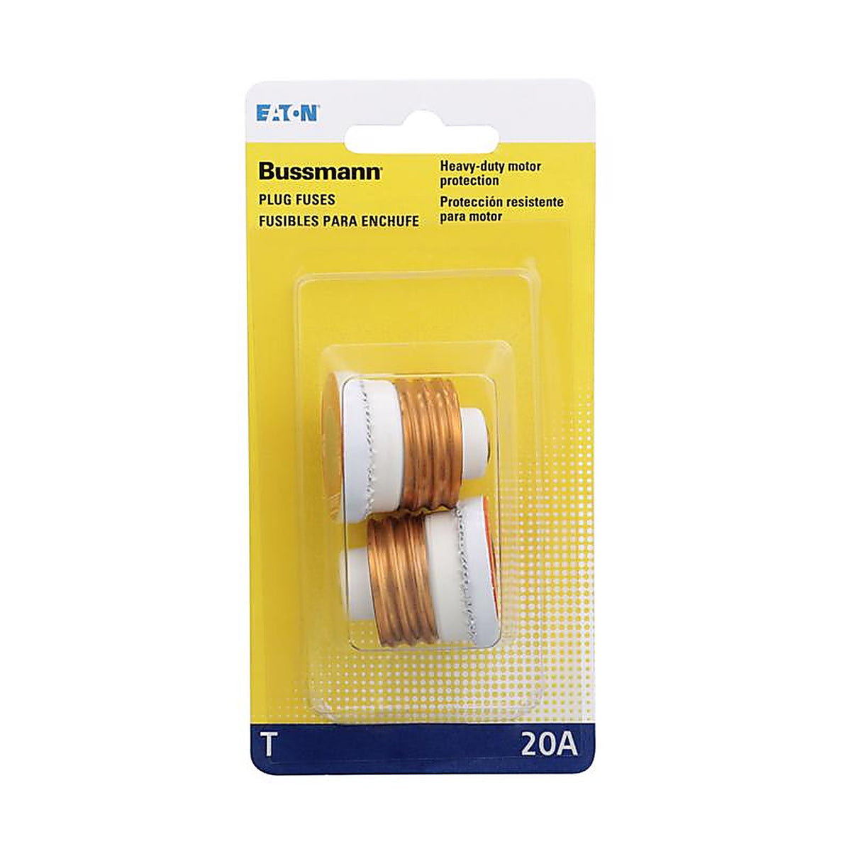 Bussmann BP/T-20 20 amps Time Delay Plug Fuse 2/Pack