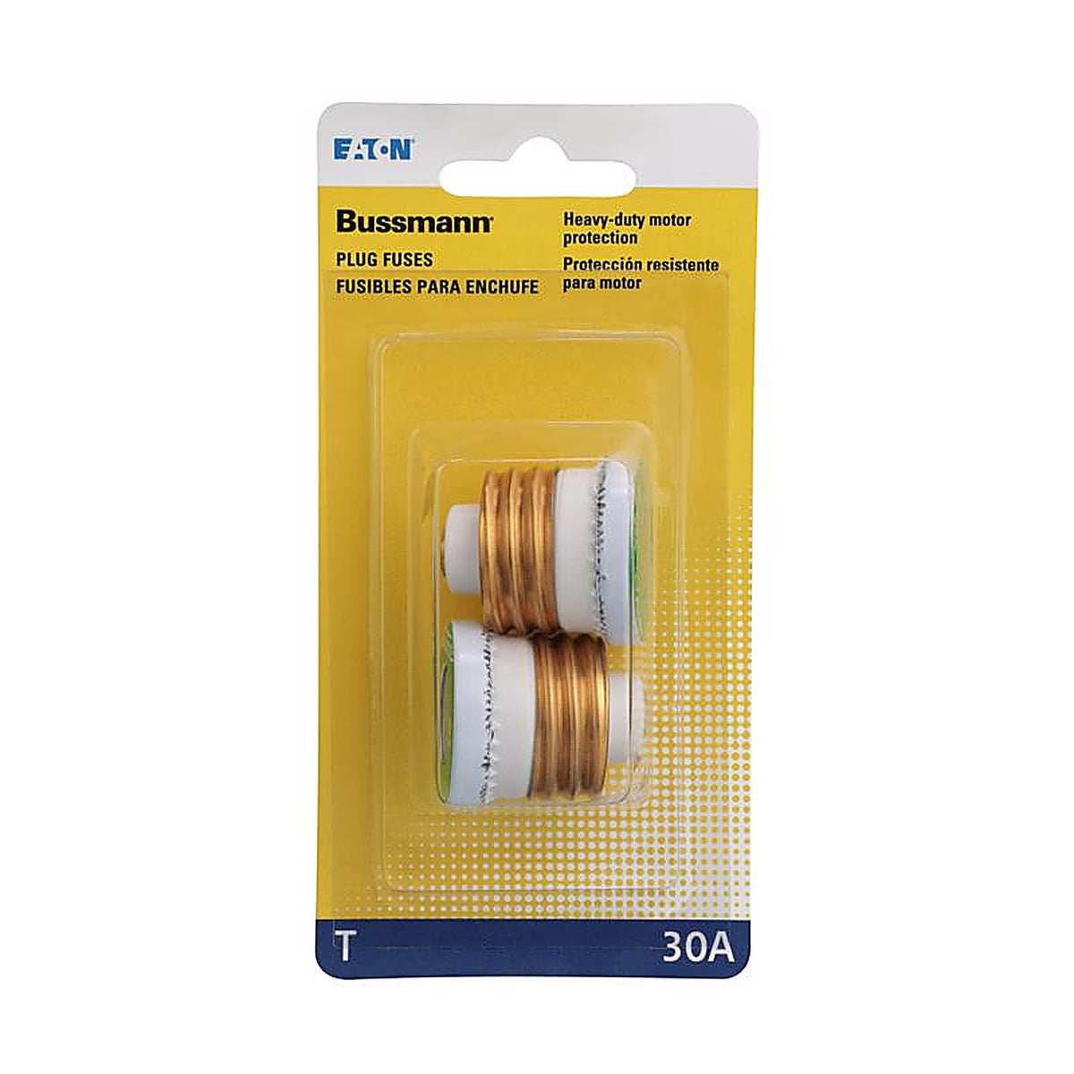 Bussmann BP/T-30 30 amps Time Delay Plug Fuse 2/Pack