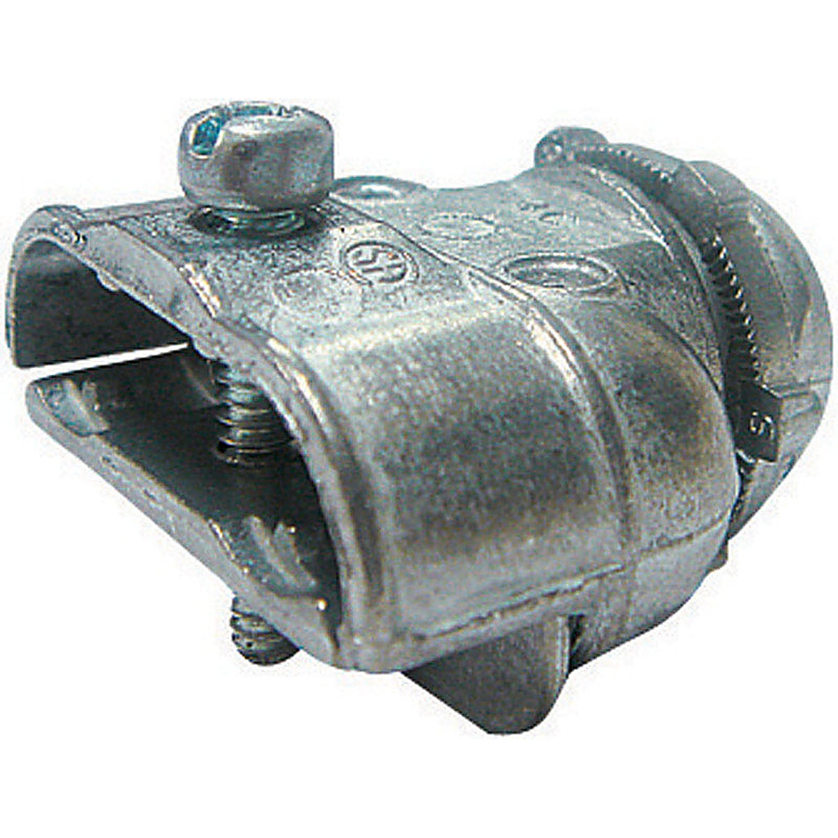Sigma Electric 49630 ProConnex 3/8 in. Dia. Die-Cast Zinc Duplex Connector For AC, MC and FMC/RWFMC 1/Pack