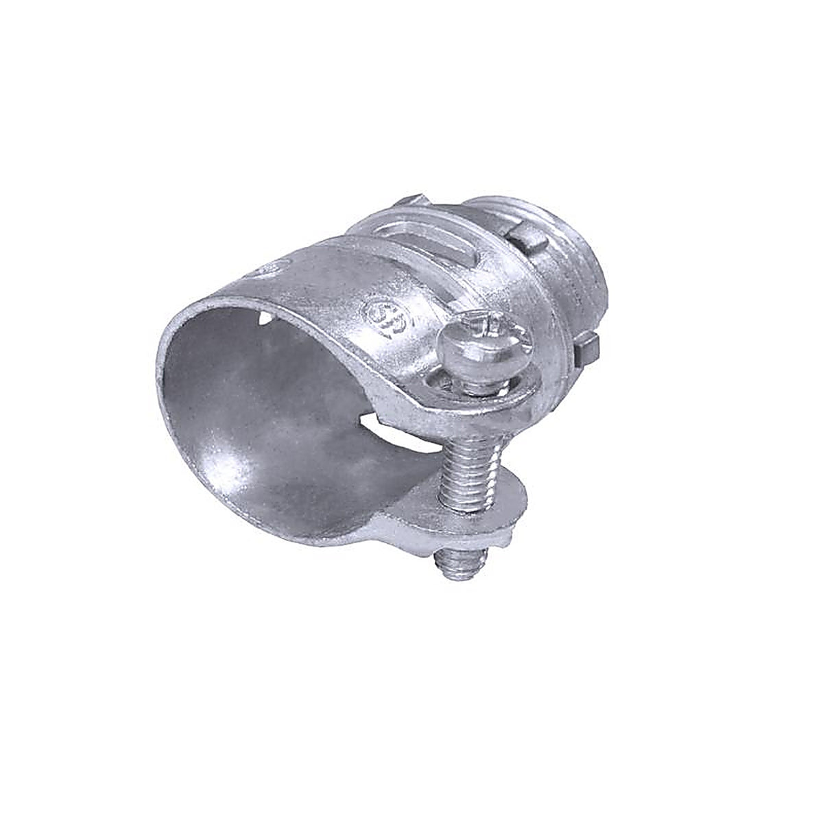 Sigma Electric 49401 ProConnex 3/8 in. Dia. Die-Cast Zinc Squeeze Connector For AC, MC or FMC/RWFMC 1/Pack