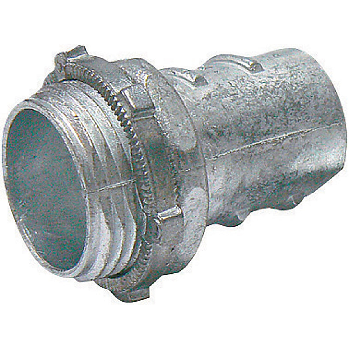 Sigma Electric 49010 ProConnex 1/2 in. Dia. Die-Cast Zinc Screw-In Connector For FMC 1/Pack