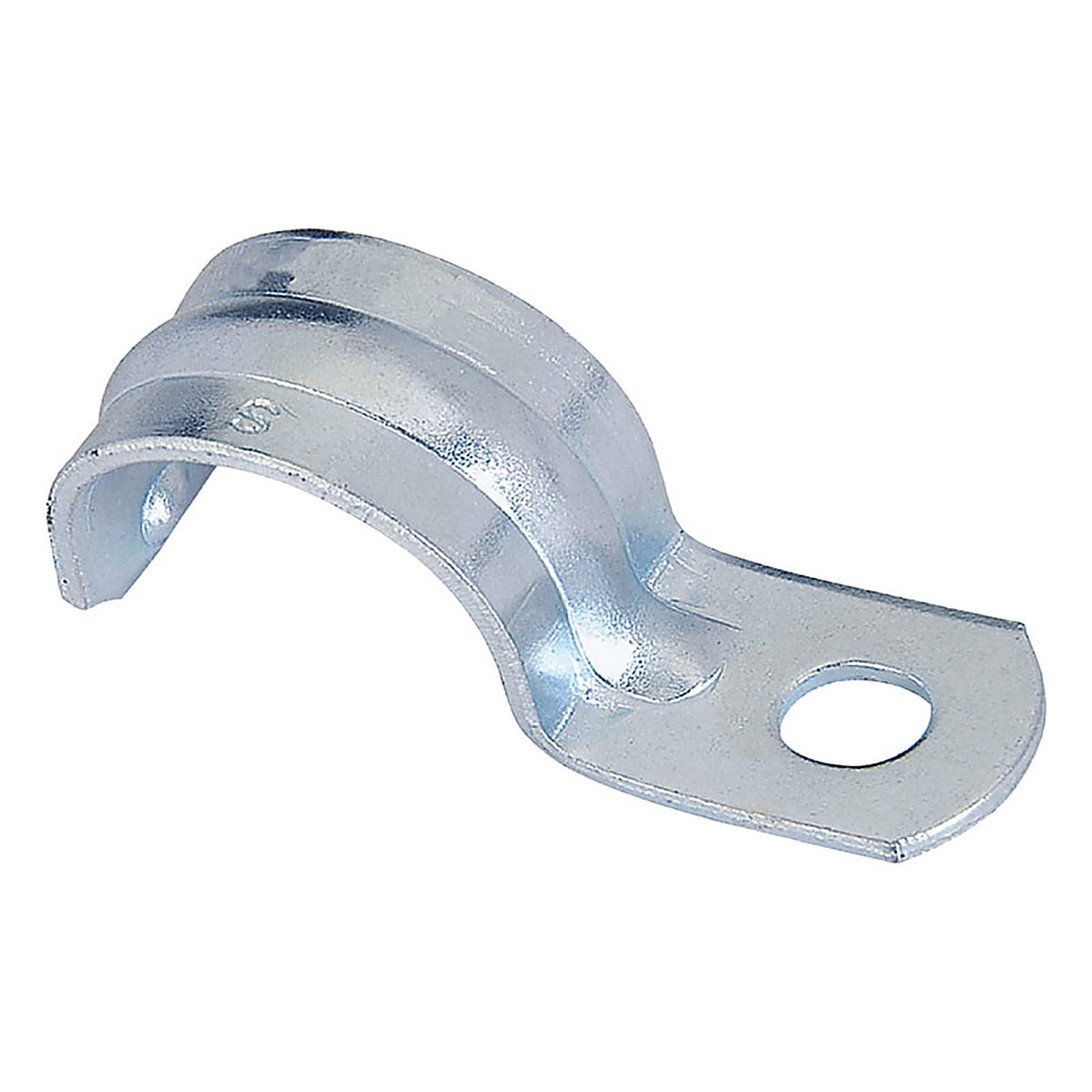 Sigma Electric 55922-S ProConnex 1 in. Dia. Zinc-Plated Steel 1 Hole Strap 25/Pack