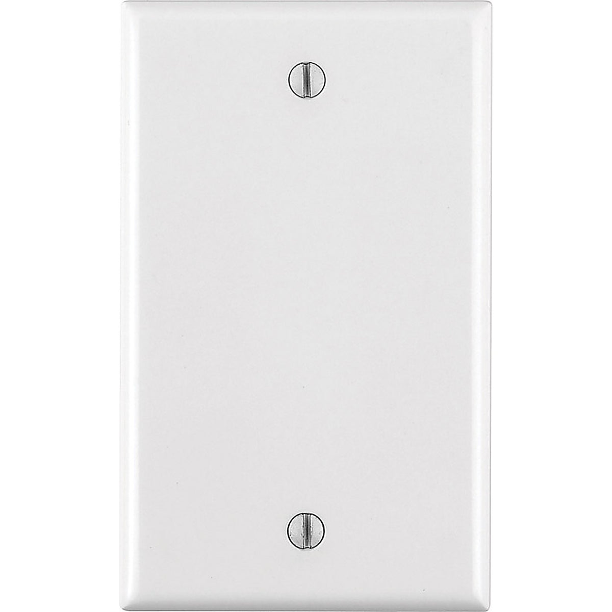 Leviton 88014-000 White 1 gang Thermoset Plastic Blank Wall Plate 1/Pack