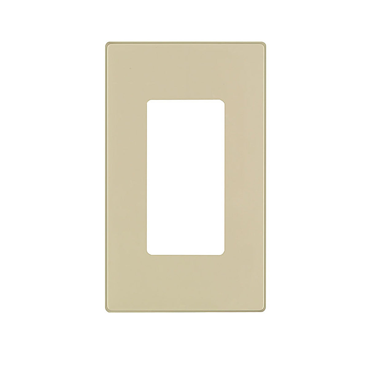 Leviton C41-80301-00I Ivory 1 gang Thermoset Plastic Rocker Wall Plate 1/Pack