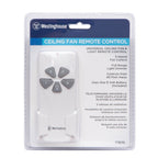 Westinghouse 77870 Remote Control White 1/Pack