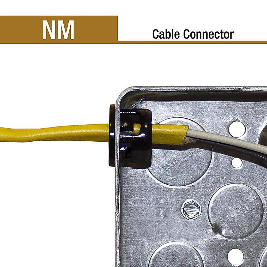 Sigma Electric 49741 NM Cable Connector 3/4 in. Dia. 1/Pack