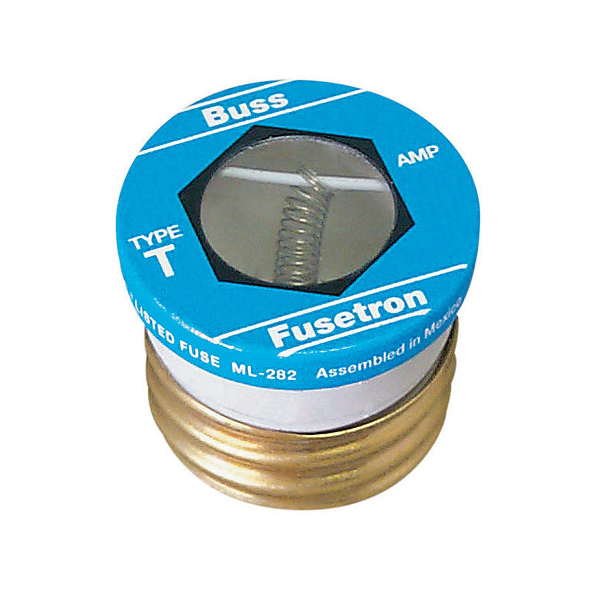 Bussmann BP/T-6-1/4 6.25 amps T-Type Plug 1/Pack