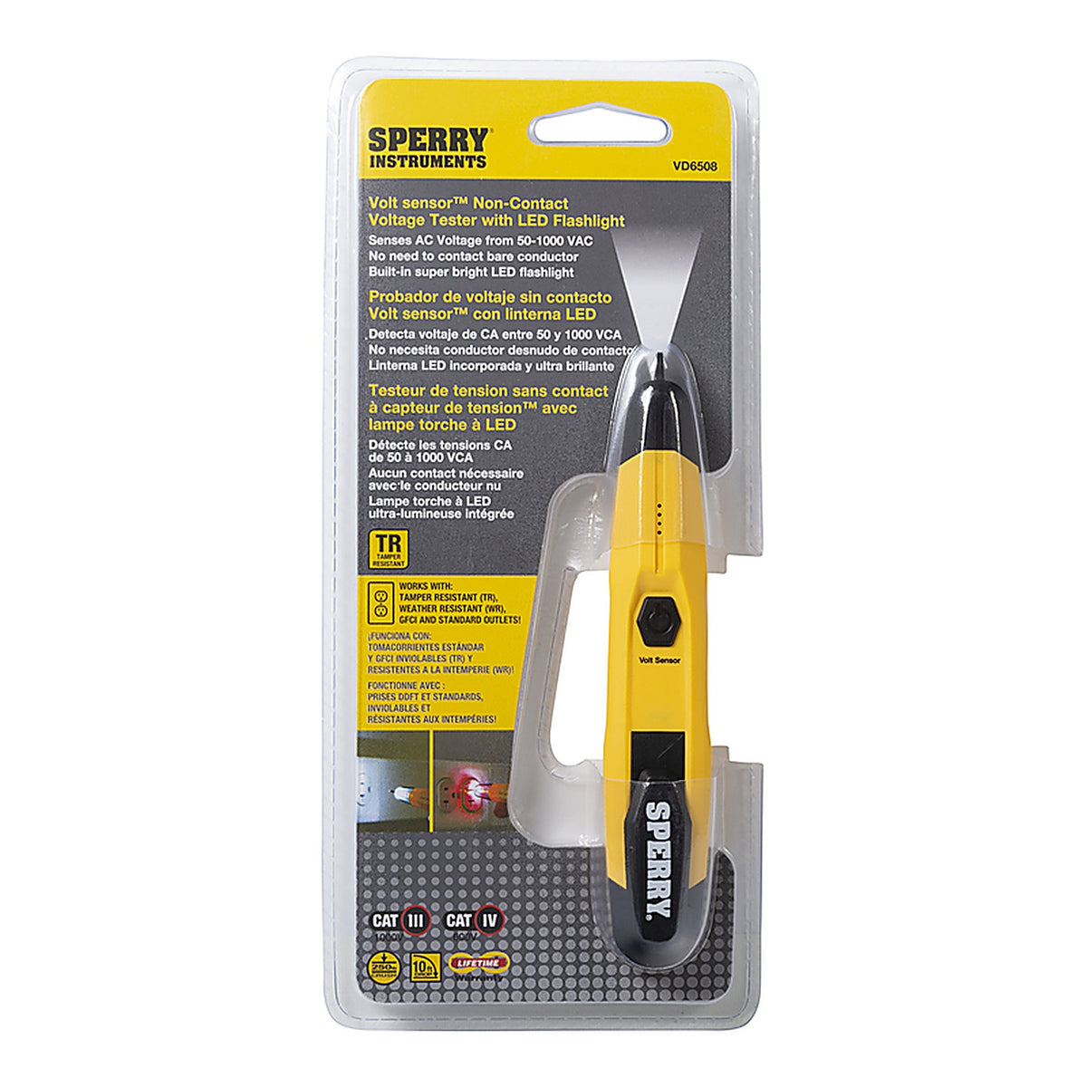 Sperry VD6508 50/1000 VAC Voltage Detector 1/Pack