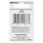 Dorcy 41-1663 6V/4D Krypton Flashlight Bulb 2.2 volt Bayonet Base