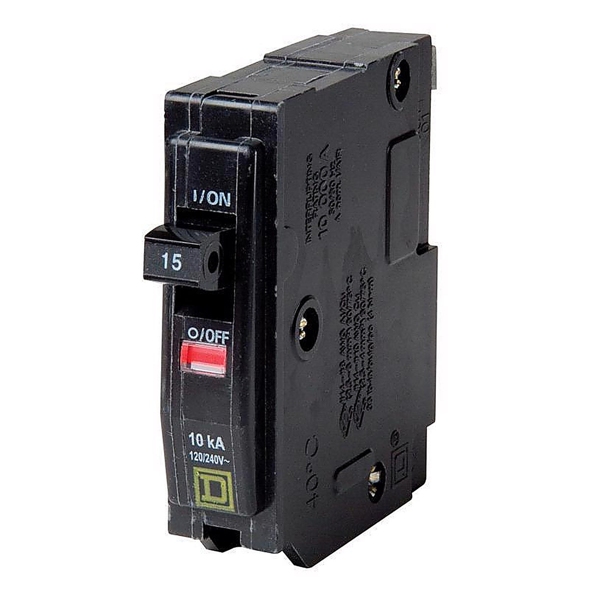 Square D QO115CP QO 15 amps Plug In Single Pole Circuit Breaker