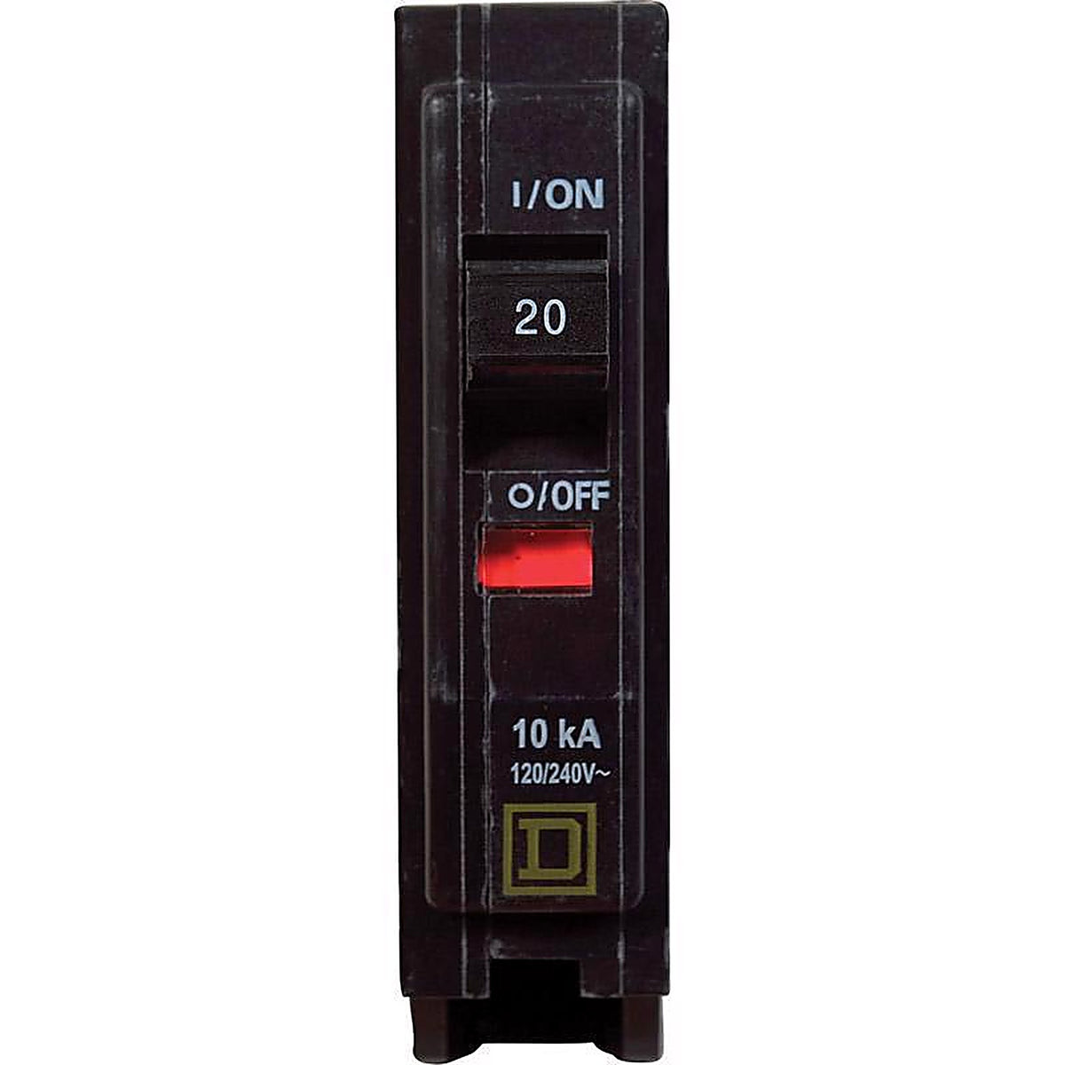 Square D QO120CP QO 20 amps Plug In Single Pole Circuit Breaker