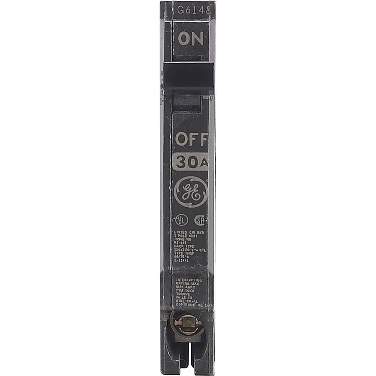 GE THQP130 Q-Line 30 amps Standard Single Pole Circuit Breaker