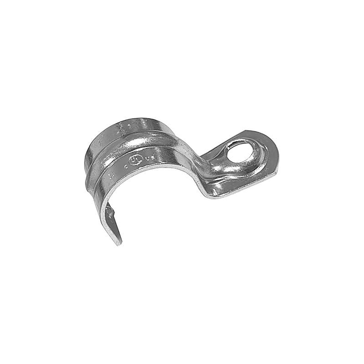 Sigma Electric 49924 ProConnex 1-1/2 in. Dia. Zinc-Plated Steel 1 Hole Strap 1/Pack