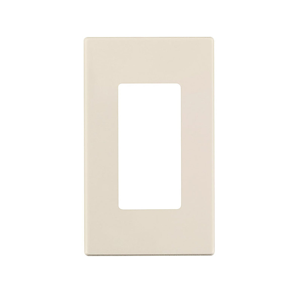 Leviton 80301-0ST Almond 1 gang Polycarbonate GFCI/Rocker Wall Plate 1/Pack