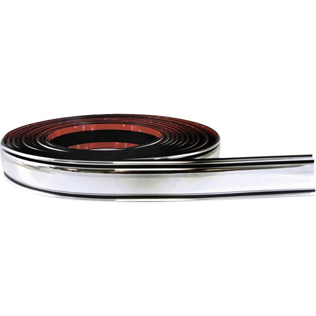 Cowles ProtektoTrim 33-152 2-1/4" Silverado All Chrome Molding, 34' Kit