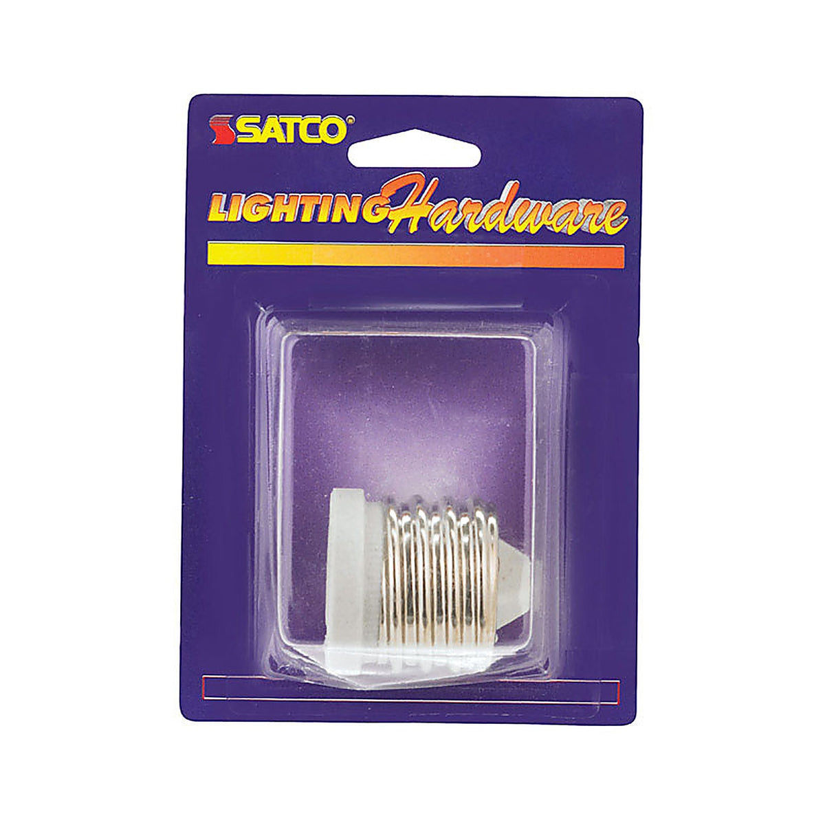 Satco 70212 Plastic Mogul to Medium Base Socket Reducer 1/Pack