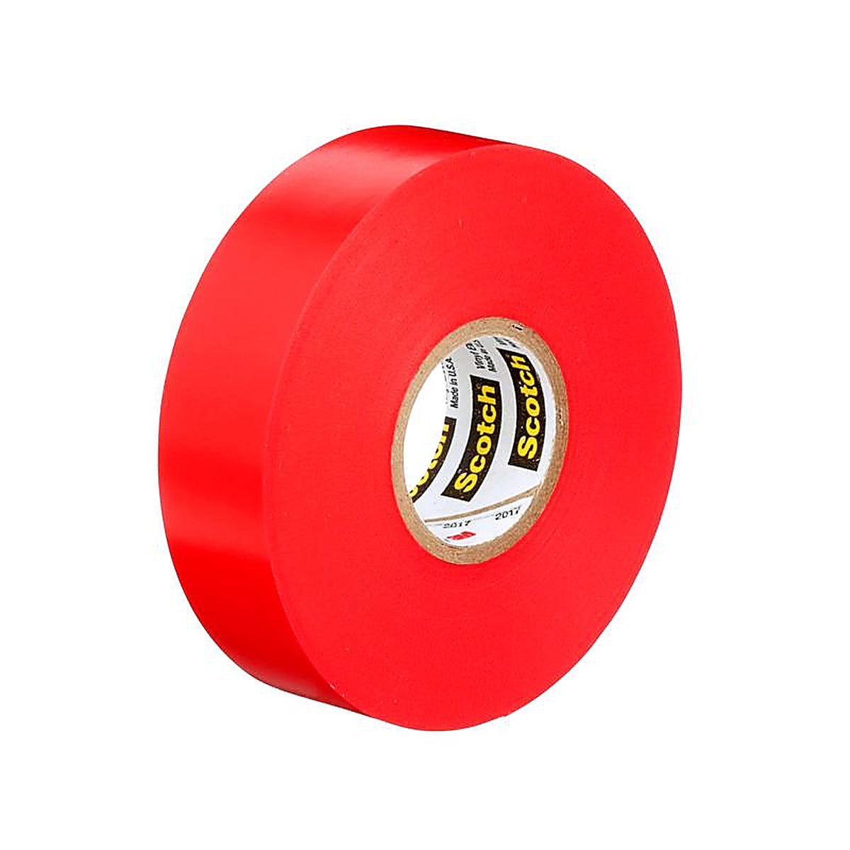 3M 10810-DL-2W Scotch 3/4 in. W x 66 ft. L Red Vinyl Electrical Tape