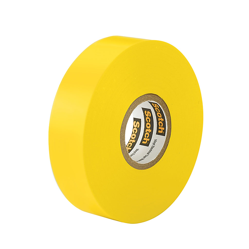 3M 10844-DL-5 Scotch 3/4 in. W x 66 in. L Yellow Vinyl Electrical Tape