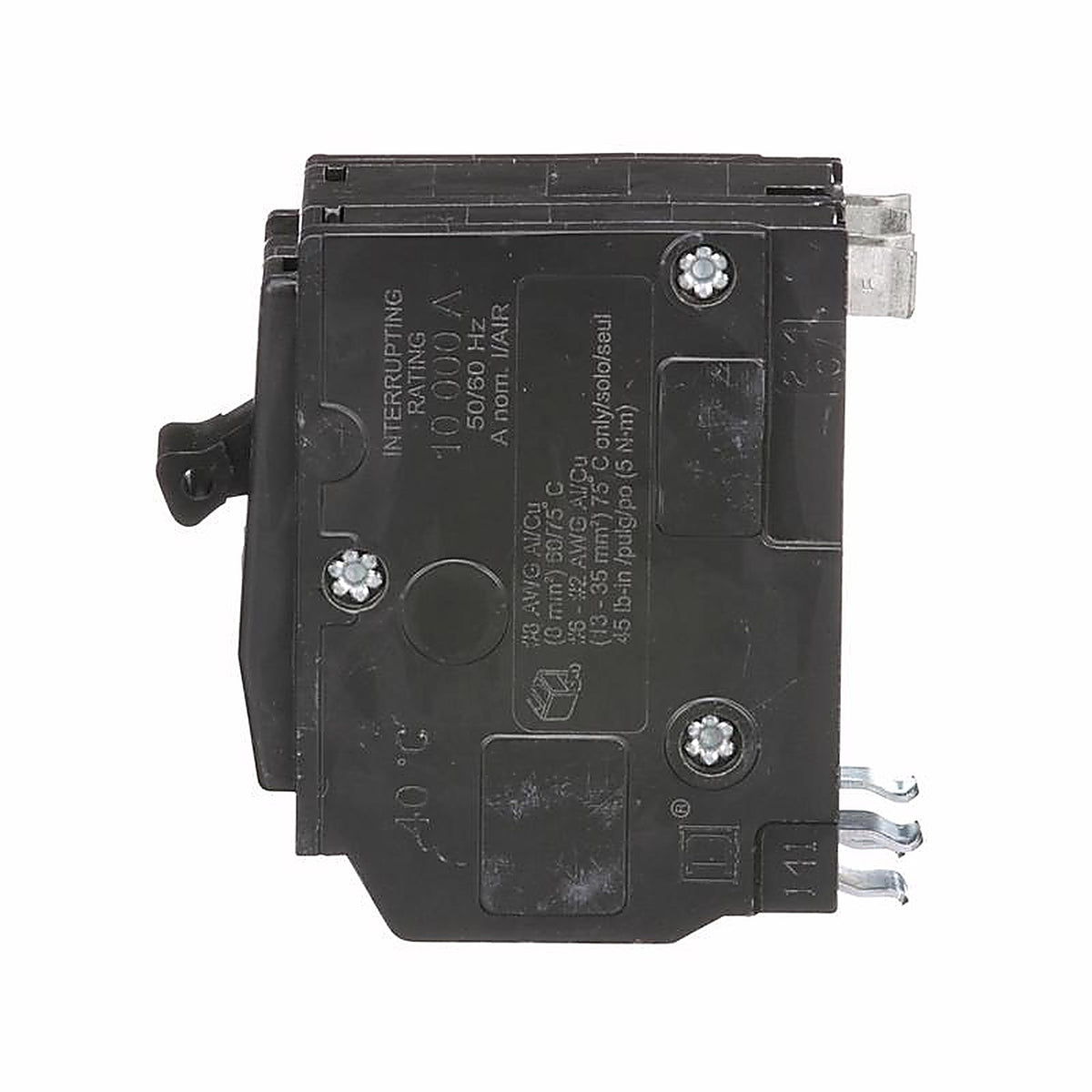 Square D QO240CP QO 40 amps Plug In 2-Pole Circuit Breaker