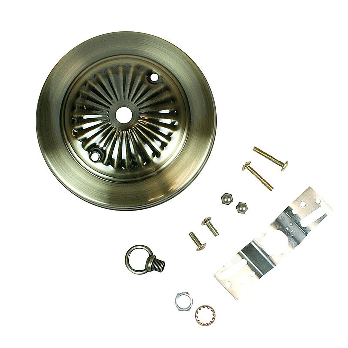 Jandorf 60215 CANOPY KIT 5" ANT BRASS
