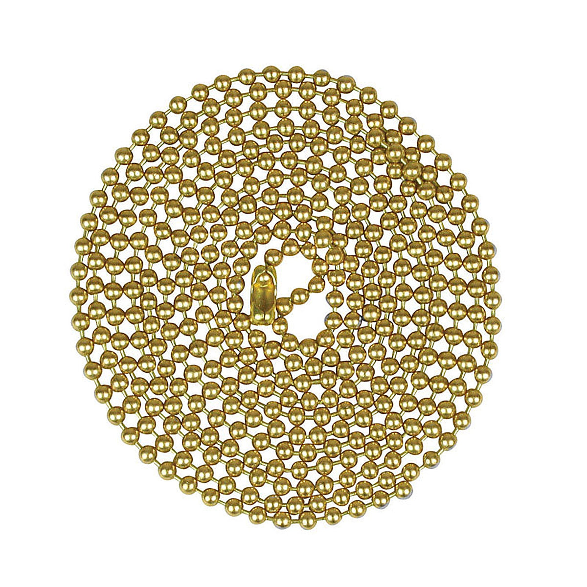 Jandorf 60361 BEADED CHAIN BRS #6 60"L