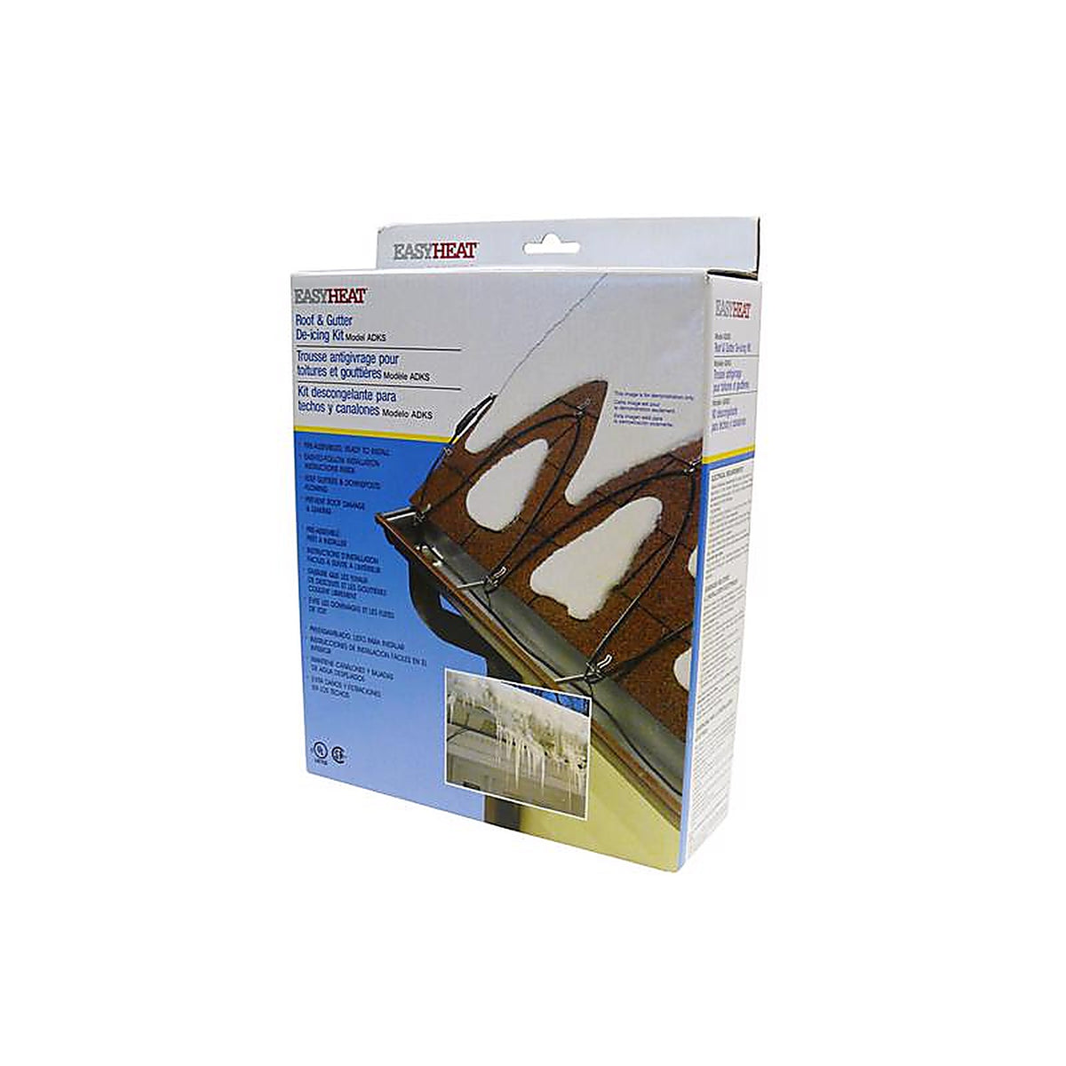 Easy Heat ADKS-400 ADKS 80 ft. L De-Icing Cable For Roof and Gutter