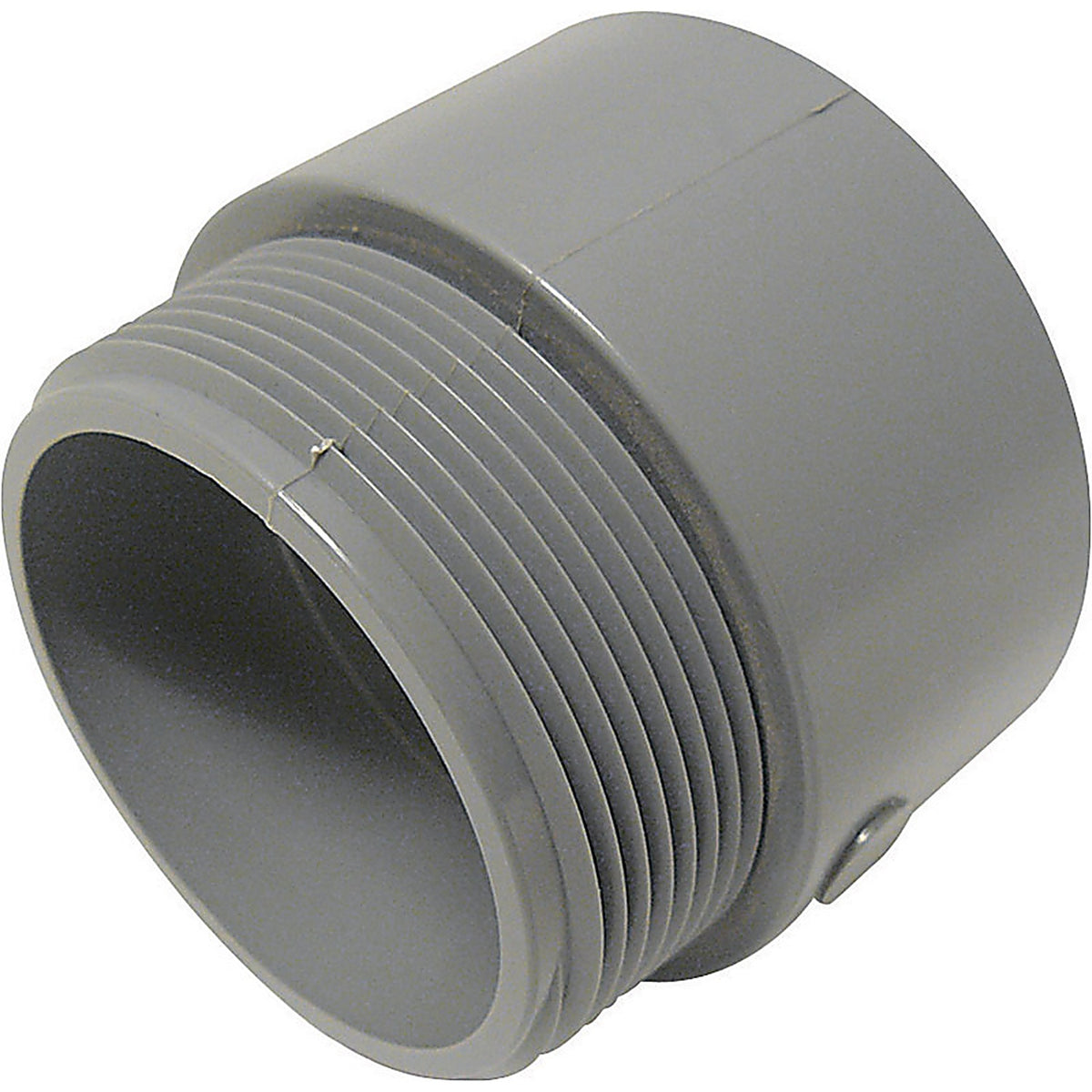 Cantex 5140109C 2-1/2 in. Dia. PVC Male Adapter 1/Pack