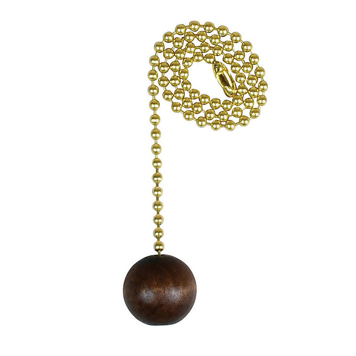 Jandorf 60312 PULL CHAIN WALNUT 12"