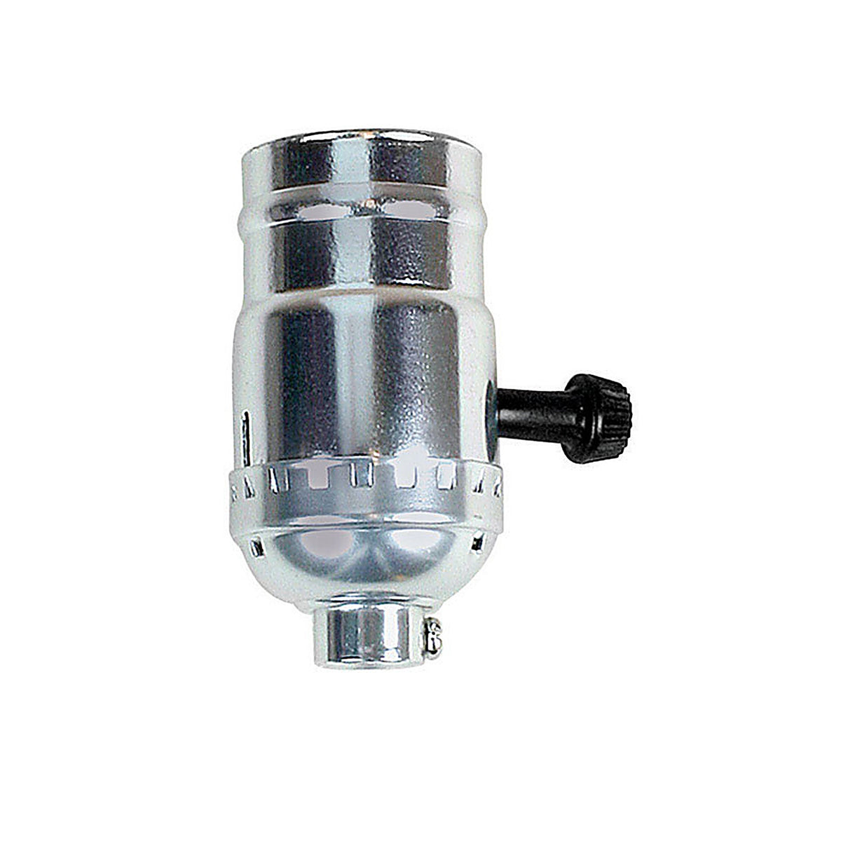 Jandorf 60402 Metal Medium Base Turn Knob Socket 1/Pack
