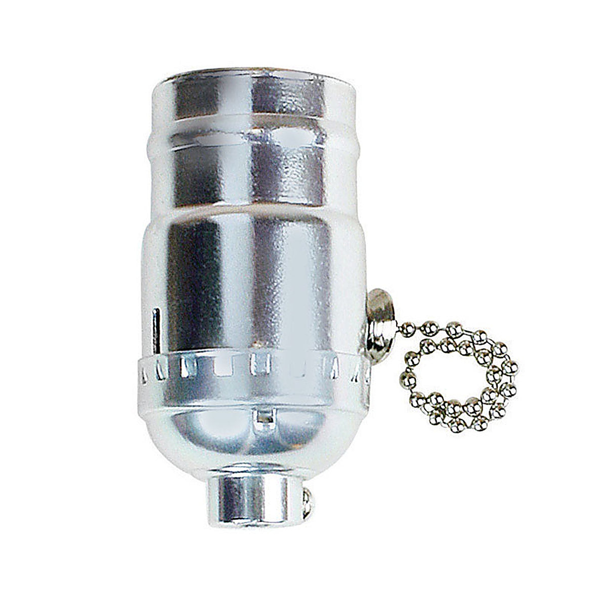 Jandorf 60404 Metal Medium Base Pull Chain Socket 1/Pack