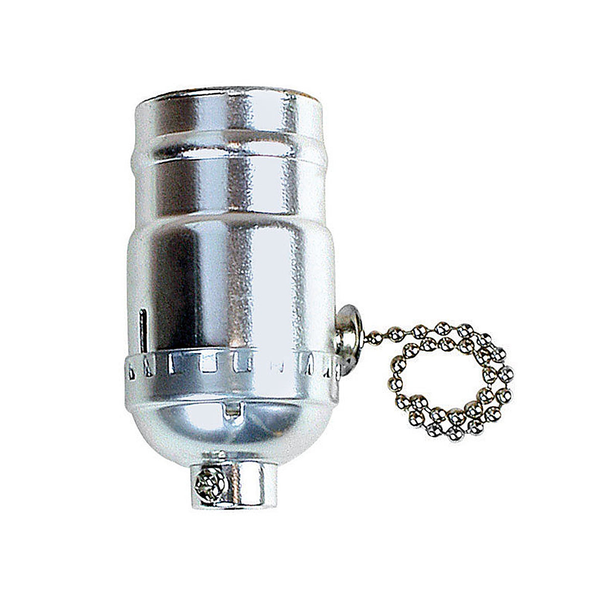 Jandorf 60405 Metal Medium Base Pull Chain Socket 1/Pack