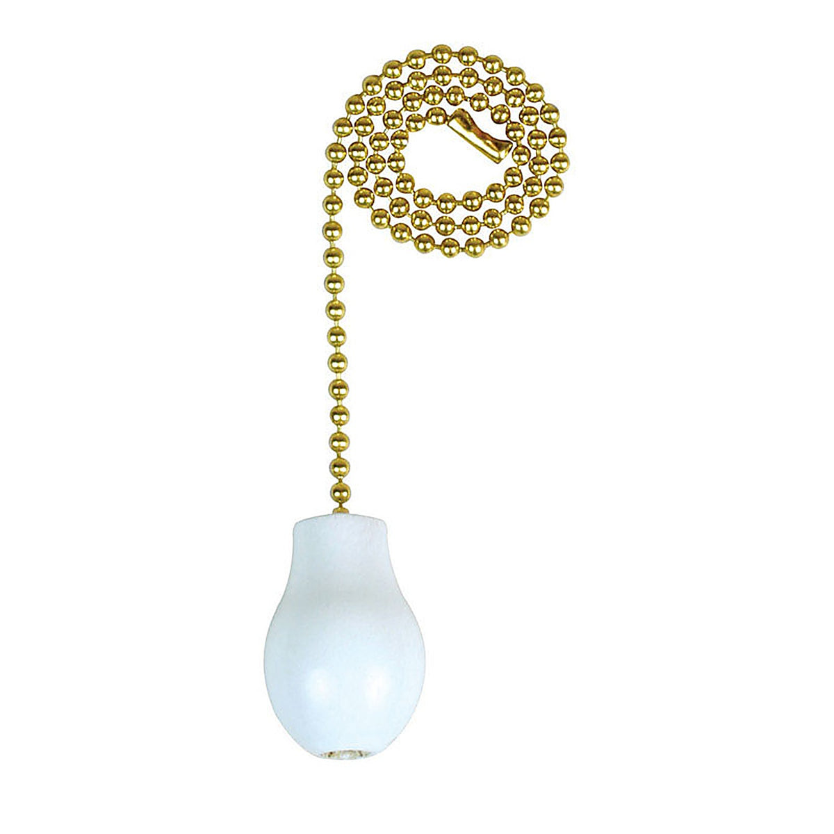 Jandorf 60319 PULL CHAIN WHITE KNOB