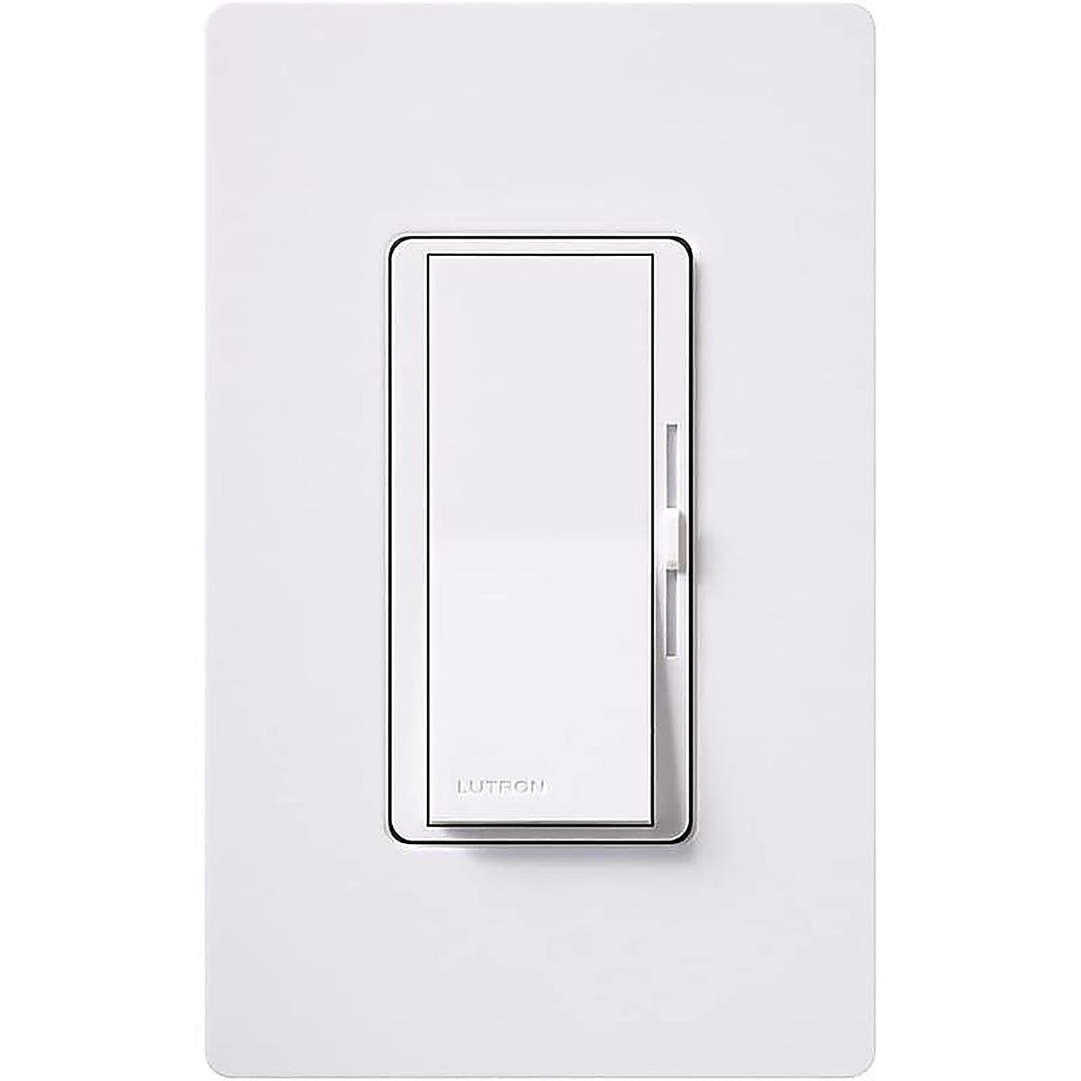 Lutron DVWCL-153PH-WH Diva White 150 watt 3-Way Dimmer Switch 1/Pack