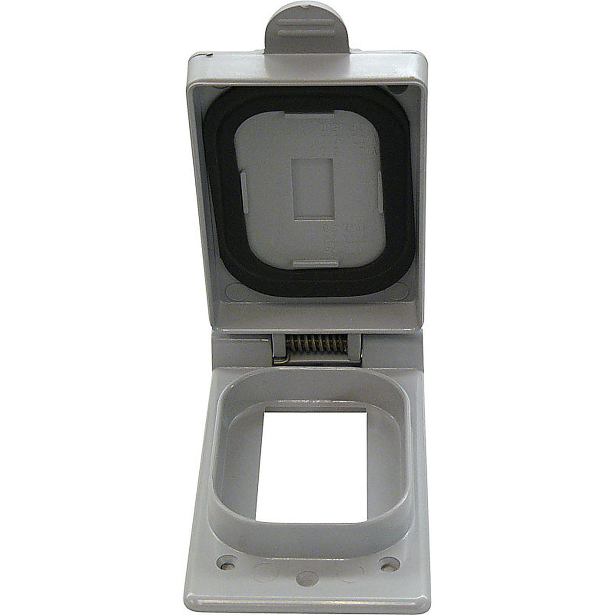 Cantex 5133348B Rectangle PVC 1 gang Electrical Cover For Single GFCI Device