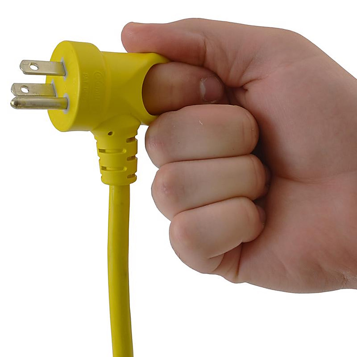 Conntek 24161-108 Indoor or Outdoor 9 ft. L Yellow Extension Cord 16/3 SJTW