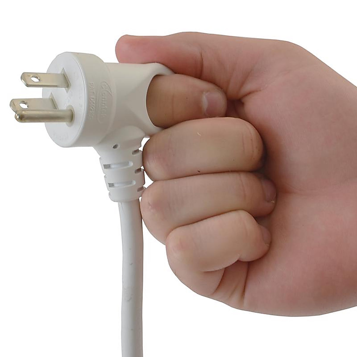 Conntek 24161-180 Indoor 15 ft. L White Extension Cord 16/3 SJTW