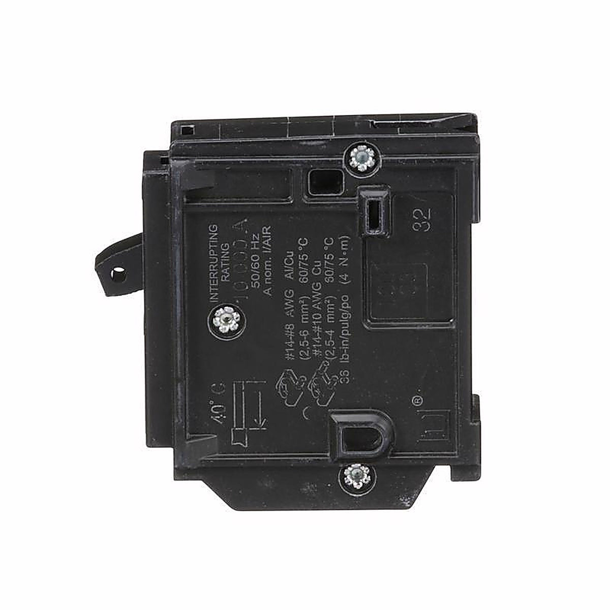 Square D HOM115CP HomeLine 15 amps Plug In Single Pole Circuit Breaker